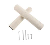 POPETPOP Kitten Scratching Post Replacement Pole with Screws Sisal Cat Tree Refill Kit for Indoor and Furniture Protection