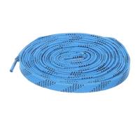 POPETPOP Lacets Plats de Hockey Antidérapants 244 CM Bleu Lacets de Rechange Résistants à L’Usure pour Patins à Glace et Chaussures de Sport Adaptés au Hockey sur Glace et Roller