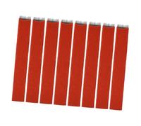 POPETPOP Lames de Microblading Sourcils 50 Pièces Acier Inoxydable Rouge Usage Professionnel Femme Maquillage des Sourcils