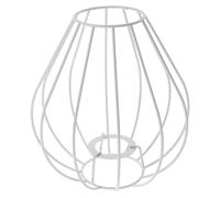 POPETPOP Lamp Shade Frame Metal Wire Cage For Bulb Socket DIY Vintage Hanging Lampshade Holder For Table Wall And Floor Lights Hot Air Balloon Shape