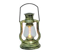 POPETPOP Lampe à Kérosène Rétro Lampe Décorative de Maison Veilleuse Portable sans Batterie pour et Décoration Intérieure