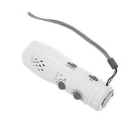 POPETPOP Lampe de Poche Multifonctionnelle Manivelle avec Radio Intégrée Urgence pour Camping et Situations Urgence