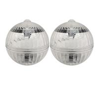 POPETPOP Lampe LED Solaire Flottante, Boule Étanche à Couleurs Changeantes | Éclairage Décoratif , Panneau Photovoltaïque, Batterie Rechargeable 1,2 V, pour Jardin, Piscine et Restaurant