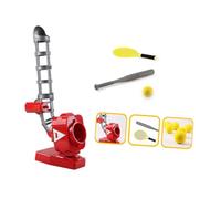 POPETPOP Lanceur Automatique de Baseball Extérieur sans Batterie Machine de Lancer Baseball Auto-Motion Plastique Entraîneur de Batte pour Garçon Fille et Débutants Améliore la