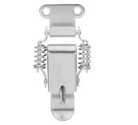 POPETPOP Loquet à Ressort Double Acier Inoxydable Degrés Pour Boîte à Outils Avec Trou De Verrouillage Boucle De Boîtier Et Loquet De Bascule Pour Boîte