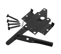 POPETPOP Loquet De Portail Pour Clôtures Serrure De Portail Robuste Charnières De à Loquet Dissimulé Facile à Installer Pour Jardin Extérieur