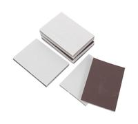POPETPOP Lot de 10 Blocs de Ponçage en Éponge Abrasive Marron 70x100x5 Mm à Broyer, Outil Manuel de Meulage pour Polissage Bijouterie et Smartphone, Accessoire Pratique pour Bricolage