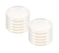POPETPOP Lot de 10 Boîtes de Petri en Agar Prêtes à L'emploi, Résistantes pour Usage Prolongé, Faciles à Utiliser pour Recherche Scientifique en Laboratoire