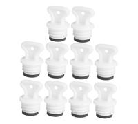 POPETPOP Lot de 10 Bouchons Étanches en Caoutchouc Moyen 21 MM pour Bouillottes Bouchons de Rechange Anti-Fuite Compatibles Paquet et Bouteille D’Eau Chaude Usage Domestique et Voyage