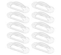 POPETPOP Lot de 10 Caches-Interrupteurs Transparents pour Protection Garçon et Filles Plaques de Protection Murale pour Interrupteurs à Bascule Sécurité Prévention des Activations