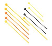 POPETPOP Lot De 10 Maillets De Batterie En Plastique, Baguettes De Percussion, Marteau Pour Xylophone, Glockenspiel Et Instruments De Percussion