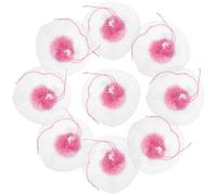 POPETPOP Lot de 10 Manchons en Tissu Ignifugé pour Lampes à Pétrole et Lanternes à Gaz, Double Tête 10 Cm, Accessoires de Lanterne Légers et Pliables, Compatibles Camping Extérieur,