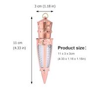 POPETPOP Lot De 10 Tubes De Rouge à Lèvres Vide De Radis 5ml, Plastique Solide, Légers Et Compacts Pour Maquillage Lèvres, Rechargeables, Adaptés Aux Voyages Et Usage Quotidien
