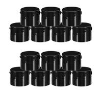 POPETPOP Lot de 100 Bouchons à Clapet en Plastique PP Noir 28 MM pour Flacons de Lotion Capsules de Rechange Légères et Résistantes Compatibles Shampooing et Crème Hydratante