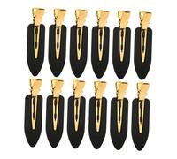 POPETPOP Lot de 12 Pinces à Cheveux sans Pliage Petites Légères pour Maquillage Femmes Frange sans Marques Usage Professionnel Accessoires Coiffure