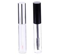 POPETPOP Lot De 12 Set De Tubes Transparents Vides 10 Ml Pour Mascara Et Eye-liner Pipettes De Transfert, Bouchons En Caoutchouc Et Entonnoirs, Kit Diy Maquillage Professionnel, Adapté Voyage