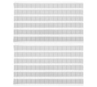 POPETPOP Lot de 192 Pastilles de Pâte Adhésive Blanche Réutilisable pour Affiches et Photos Pâte à Fixer Repositionnable sans Danger pour Murs pour Loisirs Créatifs et Décoration Murale