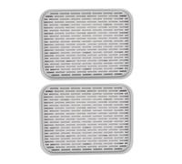 POPETPOP Lot de 2 Bacs à Litière pour Petits Animaux Bac à Toilette Lapin en Plastique Profond Anti-Déversement Plateau D’Apprentissage Propreté pour Cobayes et Hamsters Adapté aux