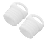 POPETPOP Lot de 2 Bouchons en Caoutchouc Étanches pour Prise de Seau à Serpillière Diamètre 22 CM Anti-Fuite Accessoires Multi-Usages pour Vidange D’Eau Cuisine et Salle de Bain