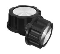 POPETPOP Lot De 2 Boutons De Commande Pour Autocuiseur Interrupteur De Minuterie Pour Friteuse à Air Bouton En Plastique Accessoire De Cuisinière Compatible Four Et Barbecue