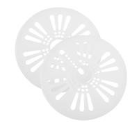 POPETPOP Lot de 2 Capuchons D'essorage Universels pour Machine à Laver, Diamètre 24 Cm, en Plastique Robuste, Accessoires de Rechange pour Sèche-linge, Protection Anti-usure