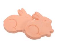 POPETPOP Lot de 2 Chauffe-Pains en Terre Cuite Forme Lapin Pierre Chauffante à Naturelle Conserve Viennoiseries et Biscuits Chauds Usage Intérieur pour Maintien Chaleur Prolongé