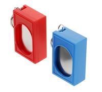 POPETPOP Lot De 2 Clickers De Dressage pour Chiens Outil en Plastique Rouge Et Bleu Équipement D'agilité pour Entraînement Convient Aux Animaux De Compagnie pour Chiens Et