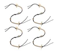 POPETPOP Lot de 2 Compteurs de Perles Bouddhistes en Laiton Outil Manuel de Prière pour Chapelet et Tasbih Compact et Solide pour Contemplation Chants et Cérémonies Religieuses