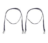 POPETPOP Lot de 2 Cordons Anti-Perte en Nylon pour Moufles d'hiver Corde à Suspendre Autour du Cou Couleur Bleu Marine Adaptés pour Garçon et Filles et Activités de Plein Air Patinage
