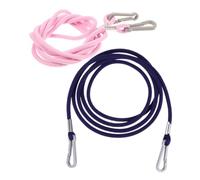 POPETPOP Lot de 2 Dragonnes pour Moufles de Ski Garçon et Filles en Nylon Clips Anti-Perte avec Pinces pour Garçon et Fille Cordon Réglable Bleu Marine et Rose Sports D’Hiver et Jeux en