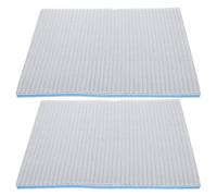 POPETPOP Lot de 2 Éponges Filtrantes pour Aquarium en Mousse Haute Densité, Lavables et Faciles à Entretenir, Accessoires pour Aquarium et Bac à Poissons en Laboratoires ou Restaurants