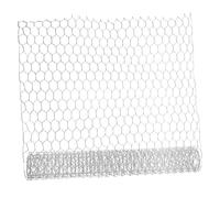 POPETPOP Lot De 2 Grillages Hexagonaux Décoratifs Pour Clôture De Jardin Poulailler Projets Dartisanat 1 M X 5 M Zingué