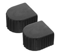 POPETPOP Lot De 2 Housses De Protection Patins D'extrémité En Plastique Noir, Capuchons Renforcés Pour Échelles Télescopiques, Accessoires Pour Sécuriser Haut D’échelle, Utilisation Maison Et Chantier