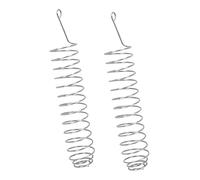 POPETPOP Lot De 2 Mangeoires À Maïs en Acier Inoxydable pour Écureuils Conception Robuste pour Une Utilisation Alimentation des Oiseaux en Extérieur