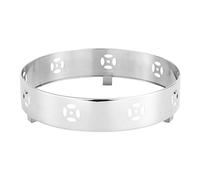 POPETPOP Lot De 2 Maniques En Acier Inoxydable Pour Cuisinière À Gaz Gather Fire Résistantes Au Vent