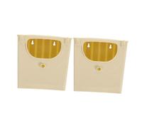 POPETPOP Lot De 2 Nichoirs pour Oiseaux Petits Nids pour Pinsons Nichoirs D'Extérieur Cage À Oiseaux Nids pour Moineaux Accessoires pour Cages À Perruches Nids d'oiseaux