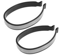 POPETPOP Lot de 2 Paires de Clips Réfléchissants pour Pantalon de Cyclisme en Plastique, Maintien Sécurisé et Prévention des Accrocs, pour Déplacements Urbains