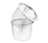 POPETPOP Lot de 2 Paniers à Thé en Acier Inoxydable 58 CM Passoire à Mailles Fines pour Théière Infuseurs à Feuilles de Thé Robustes Filtre de Rechange pour Infusion Claire et Optimale