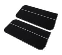 POPETPOP Lot de 2 Paquet Anti-Ternissement pour Argenterie Étuis à Couverts Noirs en Tissu Résistant Grosse Capacité de Rangement Cuisine Camping et Fêtes Organisateurs Portables pour