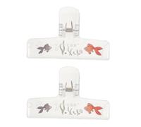 POPETPOP Lot de 2 pinces à partitions en acrylique transparent pour piano, violon, guzheng, pour la pratique musicale