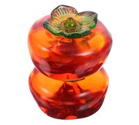 POPETPOP Lot de 2 Presse-papiers en Cristal Lourd de Kaki Réaliste, Multifonctionnel et Portable, pour Calligraphie et Espace de Travail