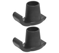 POPETPOP Lot de 2 Protections Antidérapantes pour Pieds de Déambulateur, Accessoires Ski, Patins Solide en Plastique, Empêchant L'Enfoncement Boue ou Neige, pour Personnes Âgées en