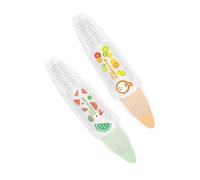 POPETPOP Lot de 2 Rubans Adhésifs Décoratifs Kawaii en Dentelle Cartoon, Format Presse, Couleurs Citron Sucré et Pastèque Estivale, pour Scrapbooking, Journaling, Décoration DIY et Albums