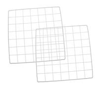 POPETPOP Lot De 2 Séparateurs De Réfrigérateur : 11,79 x 11,79 pouces, Séparateurs De Réfrigérateur Et De Congélateur, Étagère Métallique, Panneau Séparateur Pour Congélateur Coffre