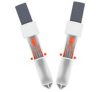 POPETPOP Lot De 2 Têtes De Nettoyage pour Piscine Anti-Calcaire Anti- pour Nettoyage Rouille Pierre Exfoliante Poignée Bloc De Pierre en Polypropylène