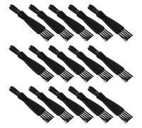 POPETPOP Lot De 20 Brosses De Nettoyage Double Tête En Plastique Petite Taille Pour Rasoirs Électriques Et Tondeuses à Cheveux Homme Usage Quotidien Et Voyage
