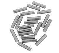 POPETPOP Lot de 20 Goujons Cylindriques M6X25 en Acier Inoxydable - Tiges de Support D’Étagère Robustes et Anticorrosion - Fixations pour Meubles et Cadres Métalliques - Usage la Cuisine