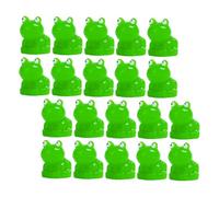 POPETPOP Lot de 20 Mini-Grenouilles Décoratives en Résine en Forme De Micro-Paysage pour Terrarium Miniatures Vertes