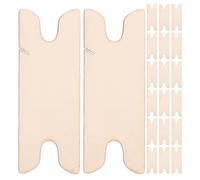 POPETPOP Lot de 20 Navettes Artisanales en Bois 7,9 Cm, Outils de Tissage Tricot pour Métiers à Tisser, Accessoires Crochet pour Travaux Manuels et Projets Créatifs, Usage Bureau et