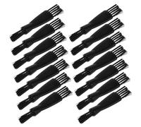 POPETPOP Lot de 20 Petites Brosses de Nettoyage Double Embout en Plastique pour Rasoir Électrique et Tondeuse, Brosse Fine pour Nettoyage en Profondeur, Accessoire Portable pour Entretien